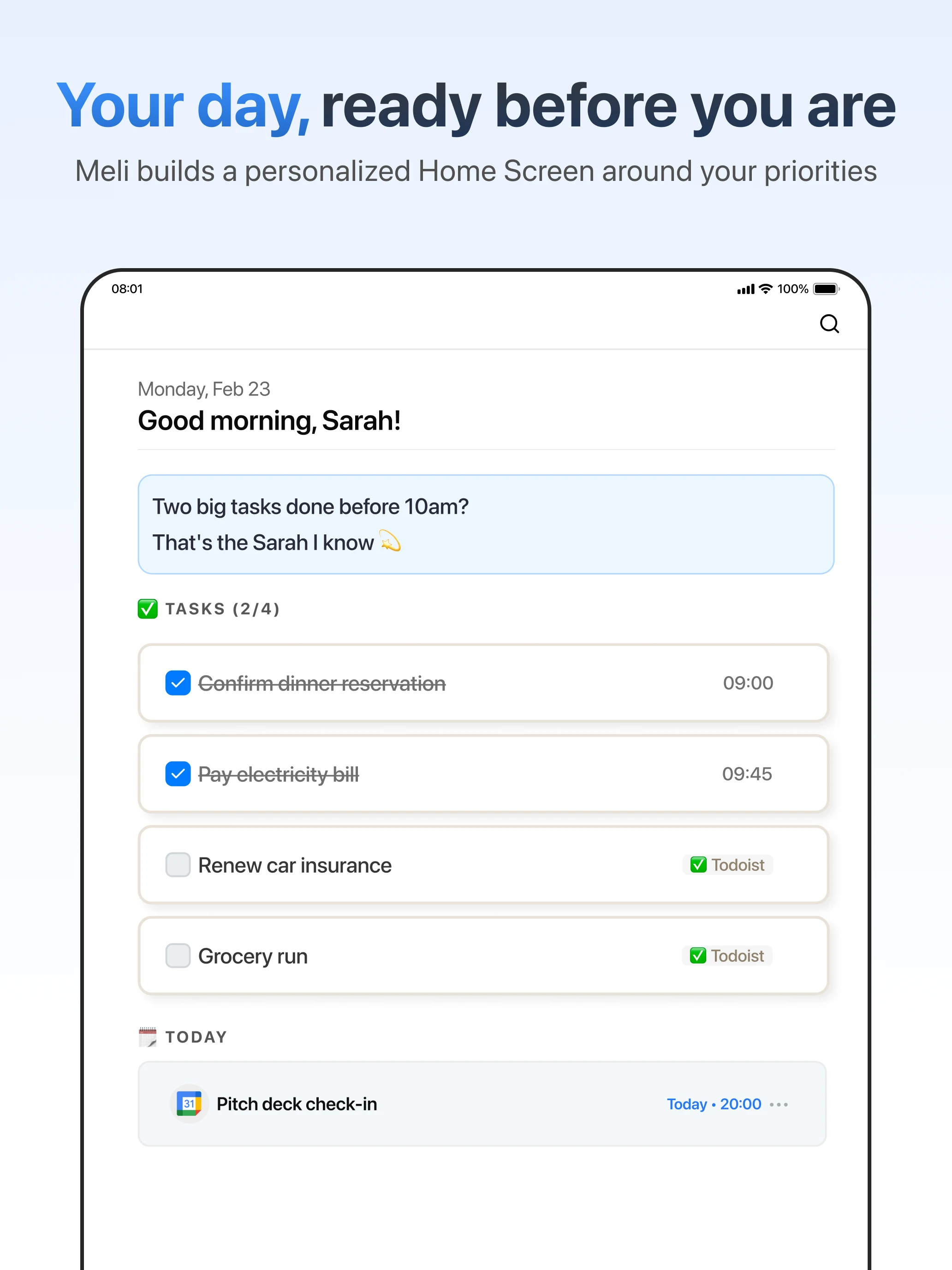 Meli AI: Your Personal AI screenshot