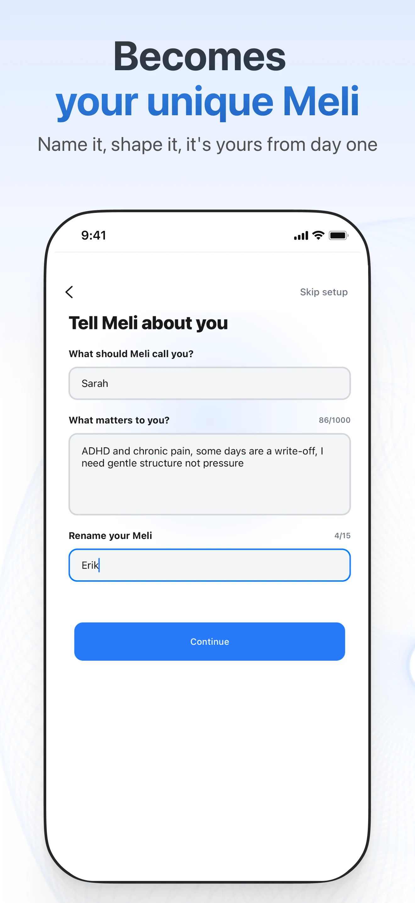 Meli AI: Your Personal AI screenshot